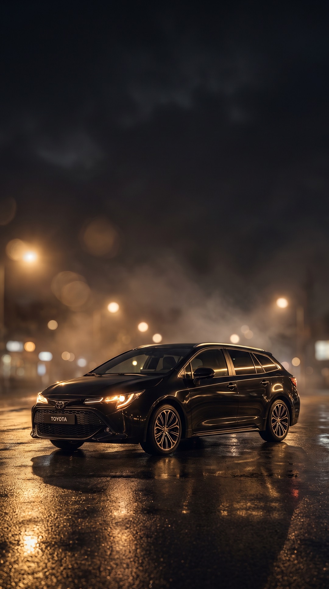 Toyota Corolla break noire — chauffeur privé VTC